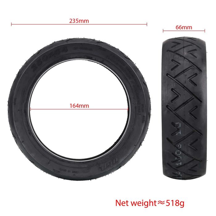 Cauciuc tubeless 10 inch 250x64 trotineta Xiaomi 4 Ultra 4 Lite