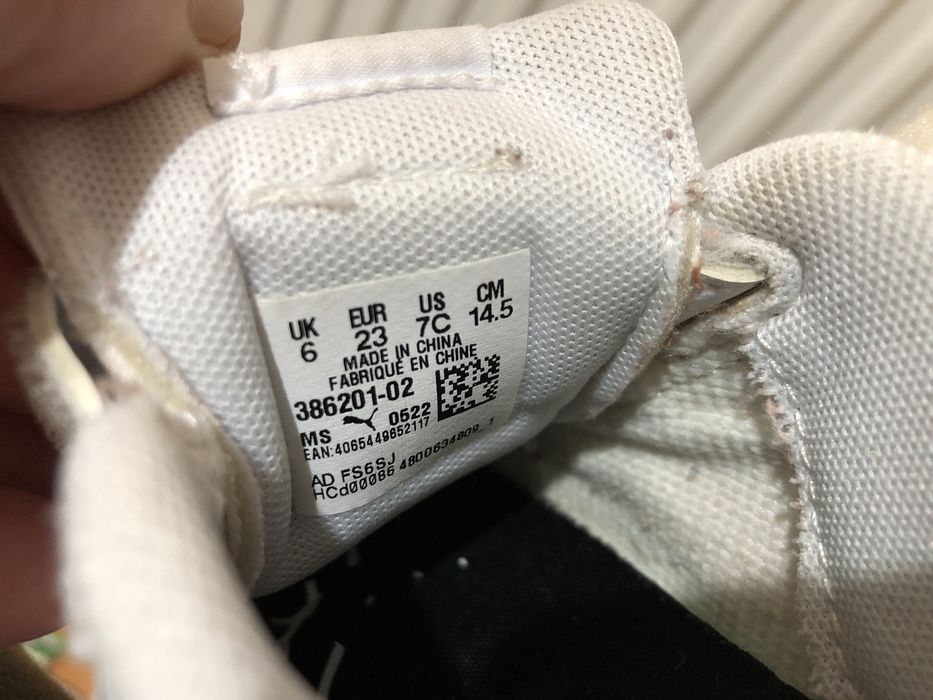 Adidași puma Puma mărimea 23