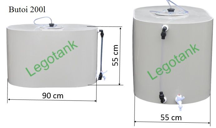 Butoi pentru vin, tuica 500l