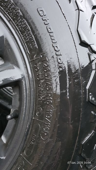 Anvelope BF goodrich At 265 75 r16 M