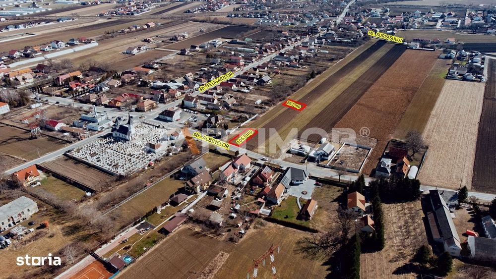 Teren intravilan construibil Stupini