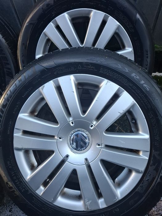 Jante de aluminiu originale VW Passat B8 R16 cu cauciucuri de vară