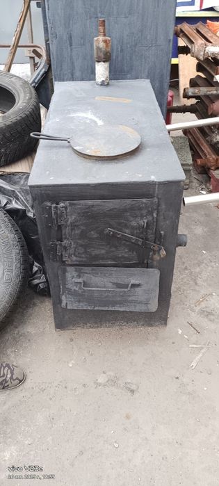 Продам бу печь для отапление