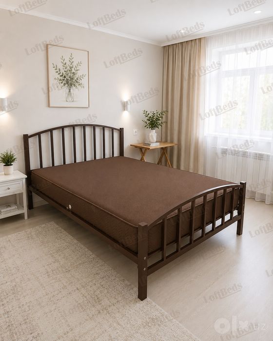Кровать КАМЕЛИ двуспальнаяи односпальная, kalavat, matras,  Loft