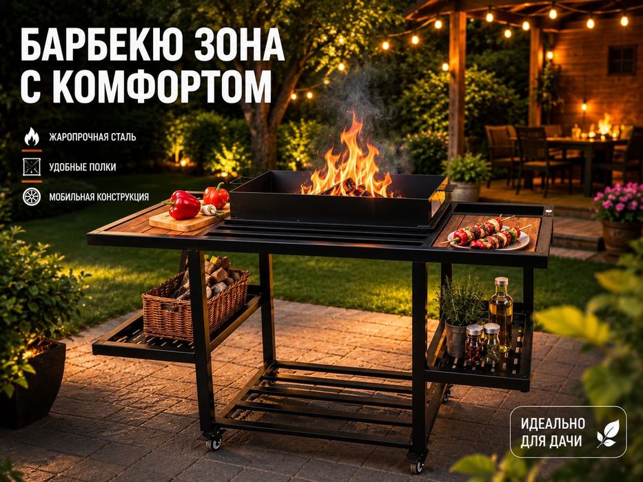 Мобильный  мангал