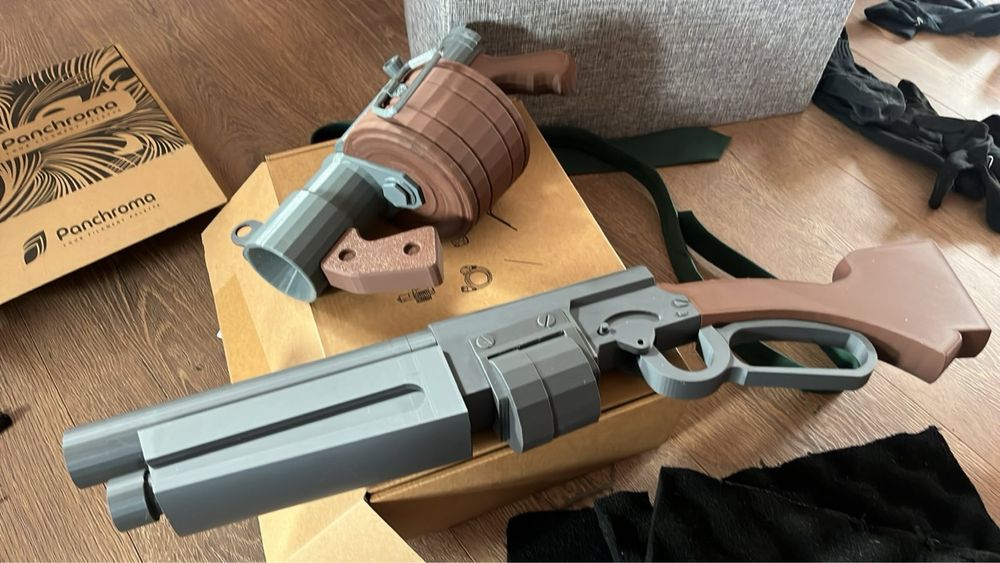 3D принтер anycubic mega X + три ролки пластмаса