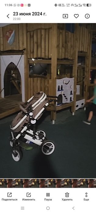 Детский коляска почти новый