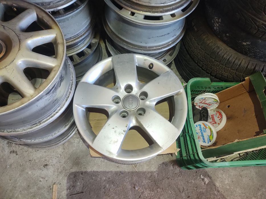 Jante R16 ,r15 prindere 5x100 cu sau fara cauciucuri 205 55r16