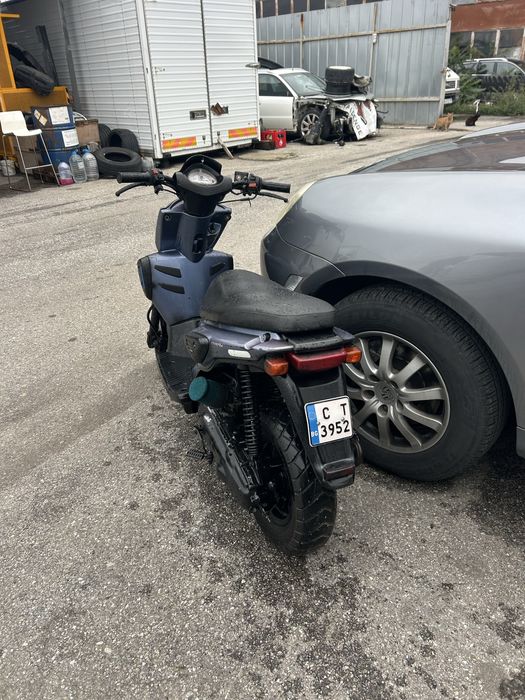 Yamaha mbk slider stunt