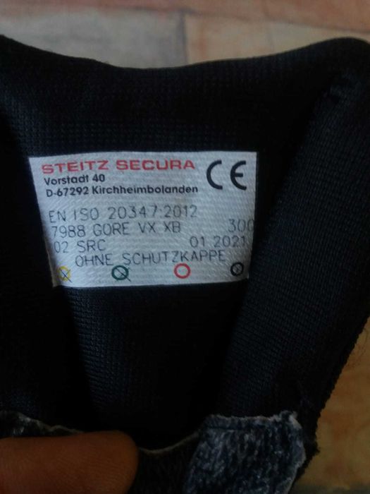 Ghete Outdoor Steitz Secura   din piele,  NOI marimea 46