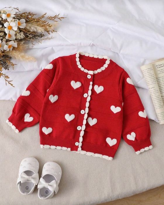 Еднакви жилетки майка и бебе