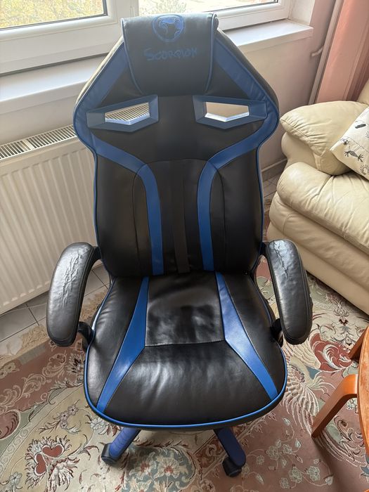Scaun Gaming albastru