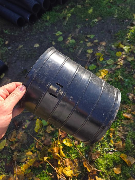 Муфа за гофрирана тръба ф200