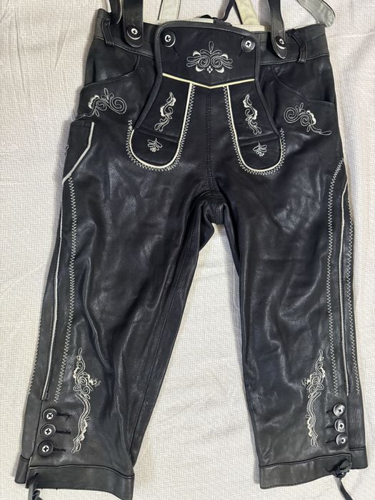 Lederhosen piele ( mar 34)
