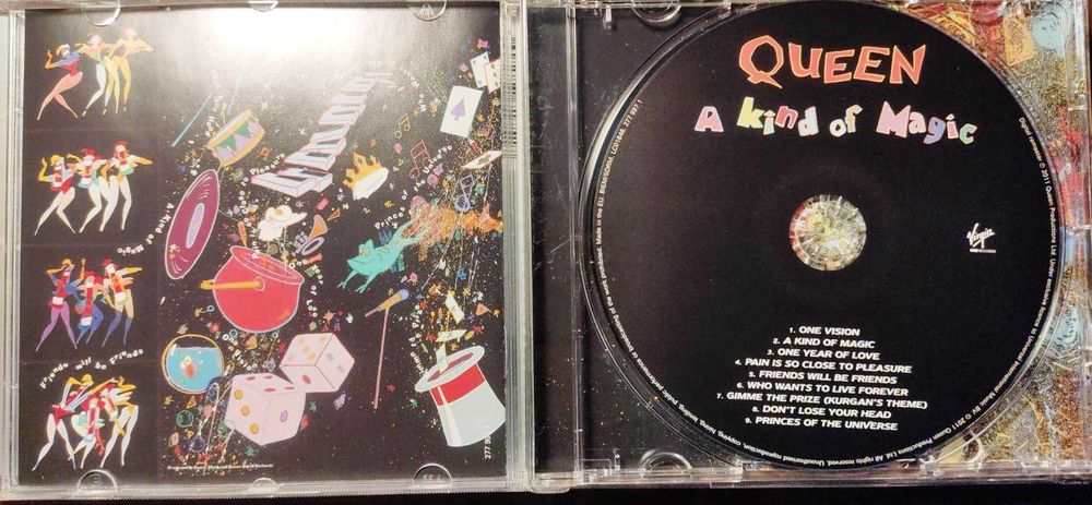 Vand CD-uri  originale cu  Queen