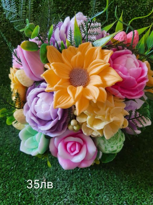 Ароматни сапунени цветя