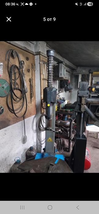 Продавам машина за гуми до 24 цола