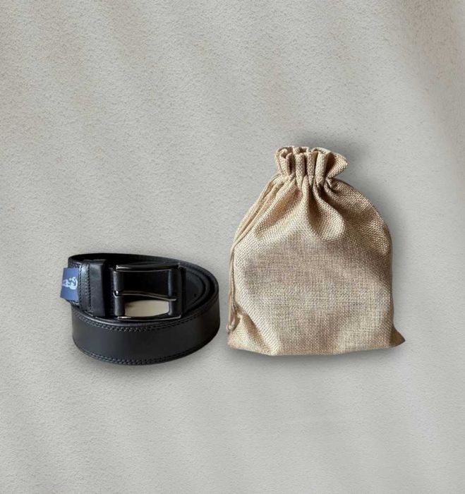 Ремень мужской классический, из натуральной кожи