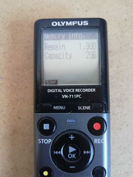 Olympus VN-711PC диктофон аудио рекордер