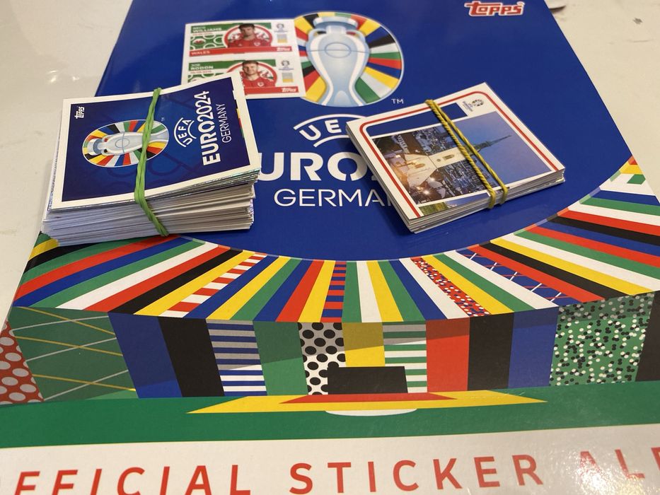Stikere topps Euro 24