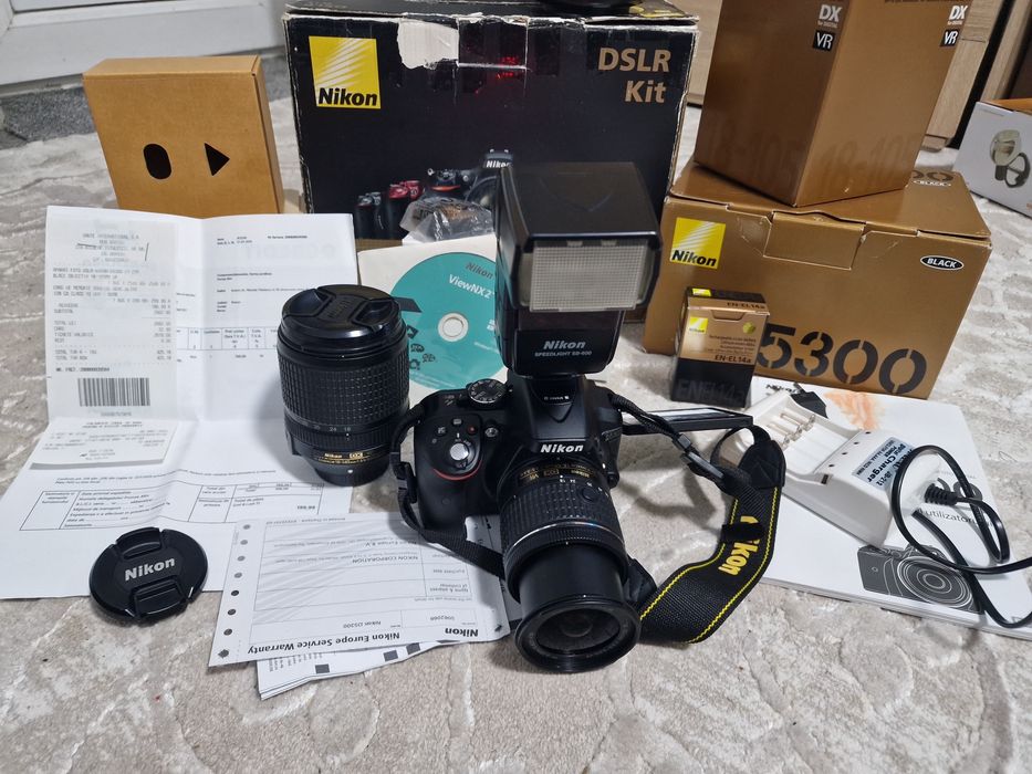 Vand nikon d5300 nou