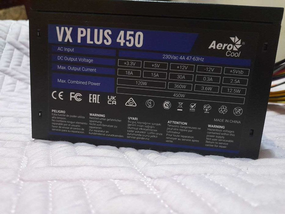 Aero Cool VX plus 450w