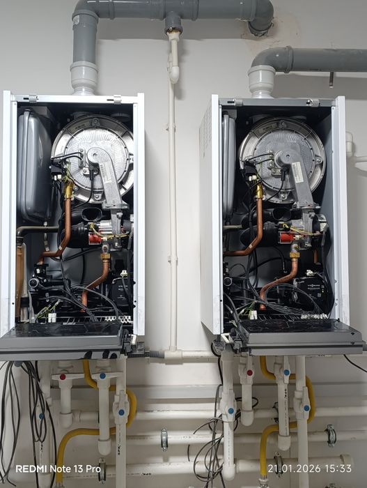 Обслуживание котлов и замена запчастей 24/7