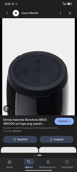 Kalonka sotiladi bluetooth