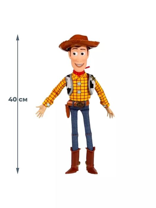 Шериф Вуди история игрушек 40см оригинал