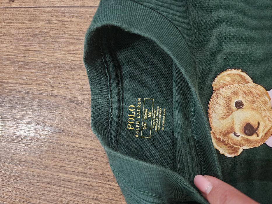 Bluza Polo Bear Ralph Lauren 3 - 4 ani originala