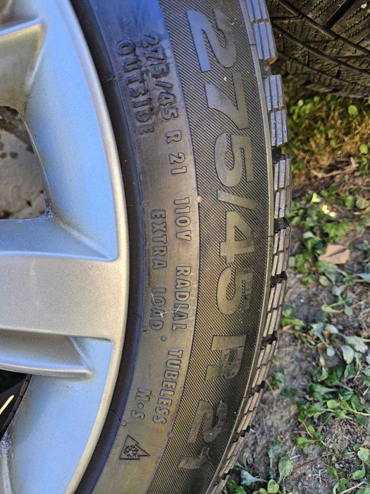 Jante originale Range Rover echipate cu anvelope iarna Continental CrossContact