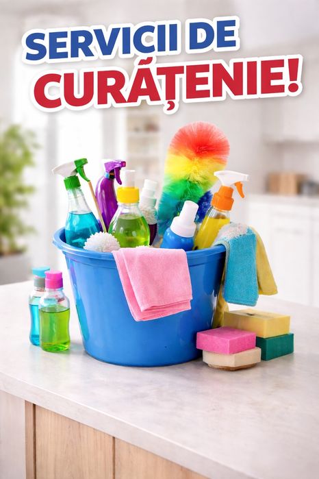 Servicii de curățenie – apartamente, case