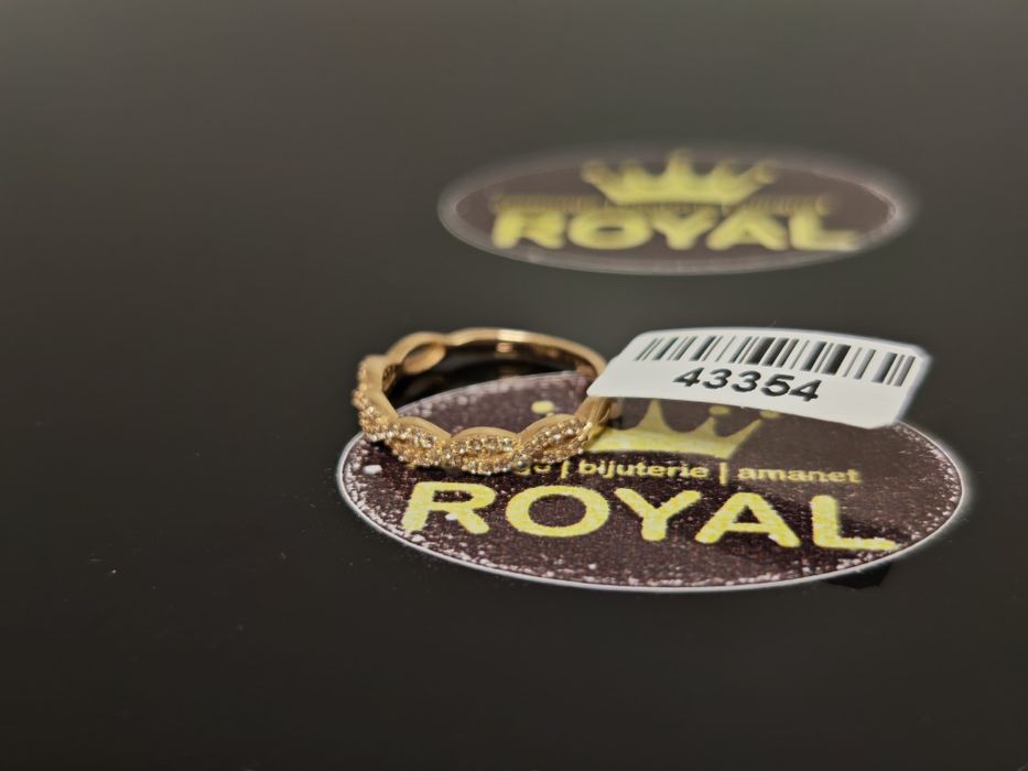 Bijuteria Royal: Inel aur 14k/1.78 gr