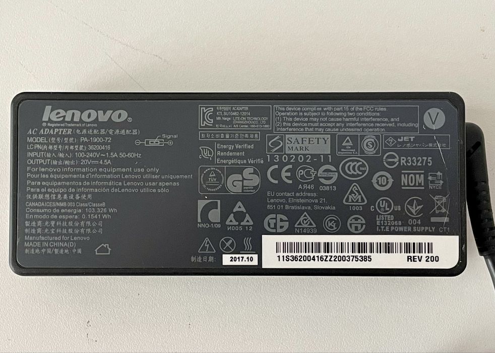 Incarcator 90W laptop Lenovo, adaptor, sursa, cablu