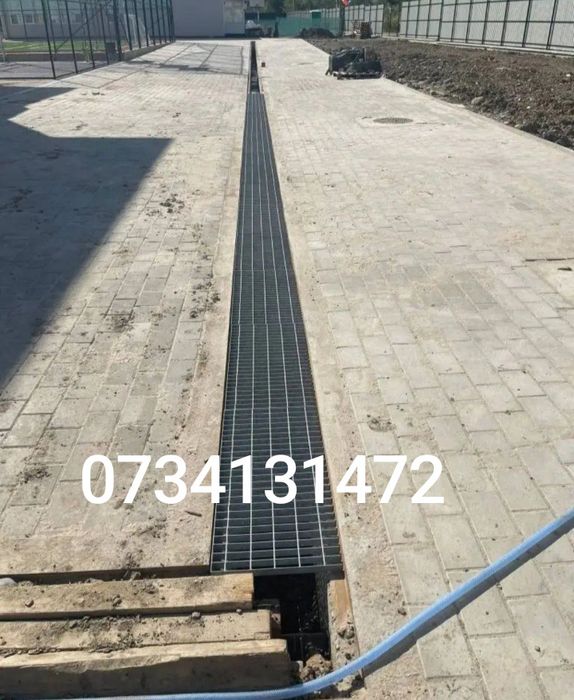 Trepte metalice zincate