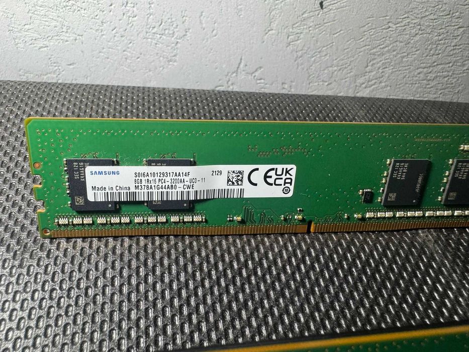 DDR4 2x 8GB  16gb 3200Mhz UDIMM Samsung Memorie RAM Desktop PC