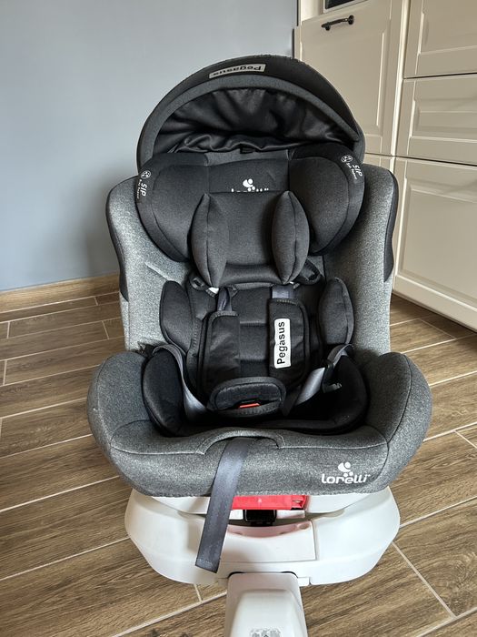 Scaun auto Pegasus Lorelli cu isofix si baza rotativa 360*