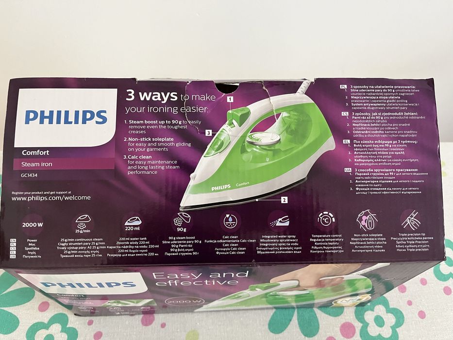 Ютия Philips Comfort GC1434 с дъска за гладене