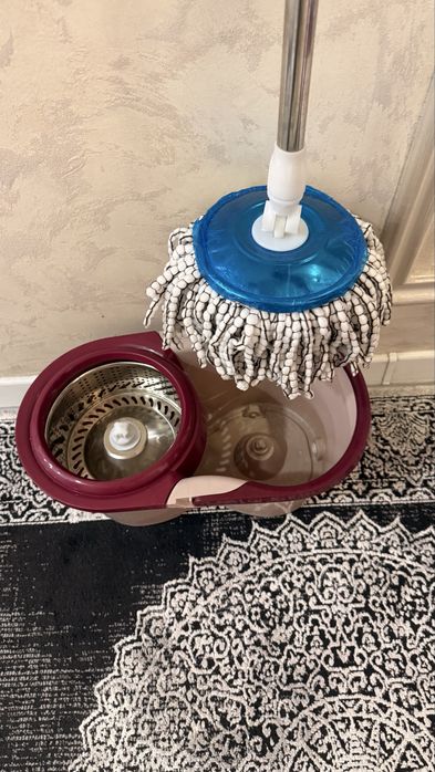 Швабра с автоматическим отжимом