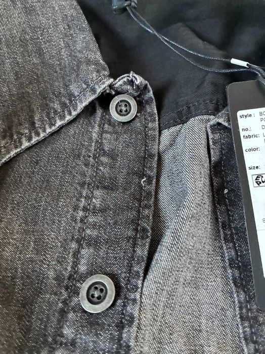 Camasa blugi GSTAR neagra prespata