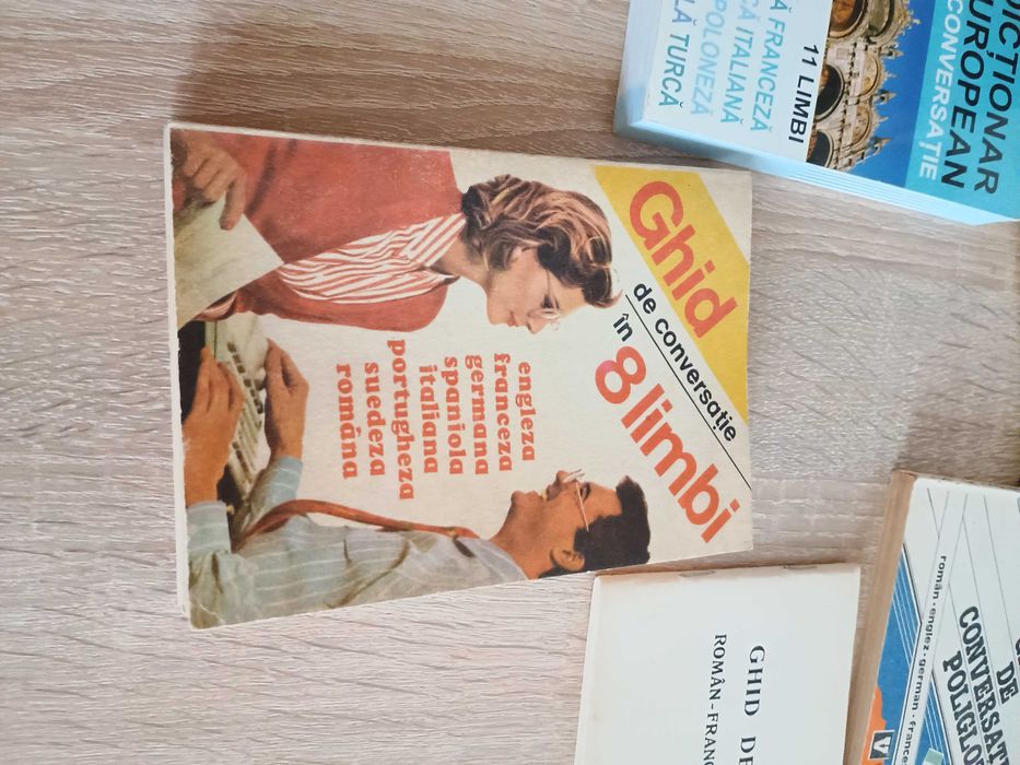 Lot carti ghiduri conversatie studiu Limbi straine dictionar poliglot