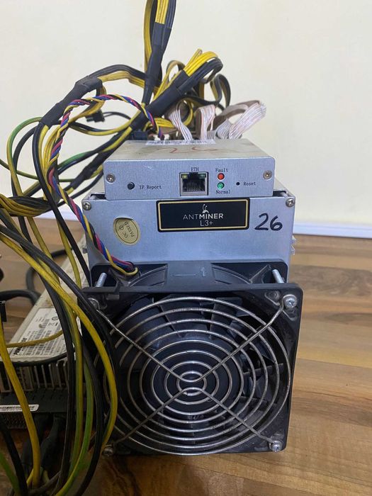 4× Bitmain Antminer L+ / L++ – работещи, цени в описанието