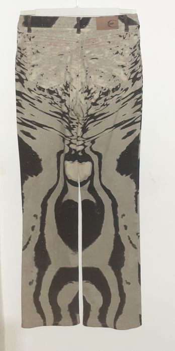 Pantaloni jeans dama de designer Just Cavalli animal print
