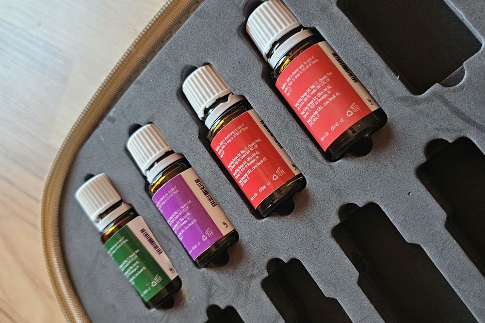 Geantă uleiuri YL /Geantă young living/ Poșetă bej