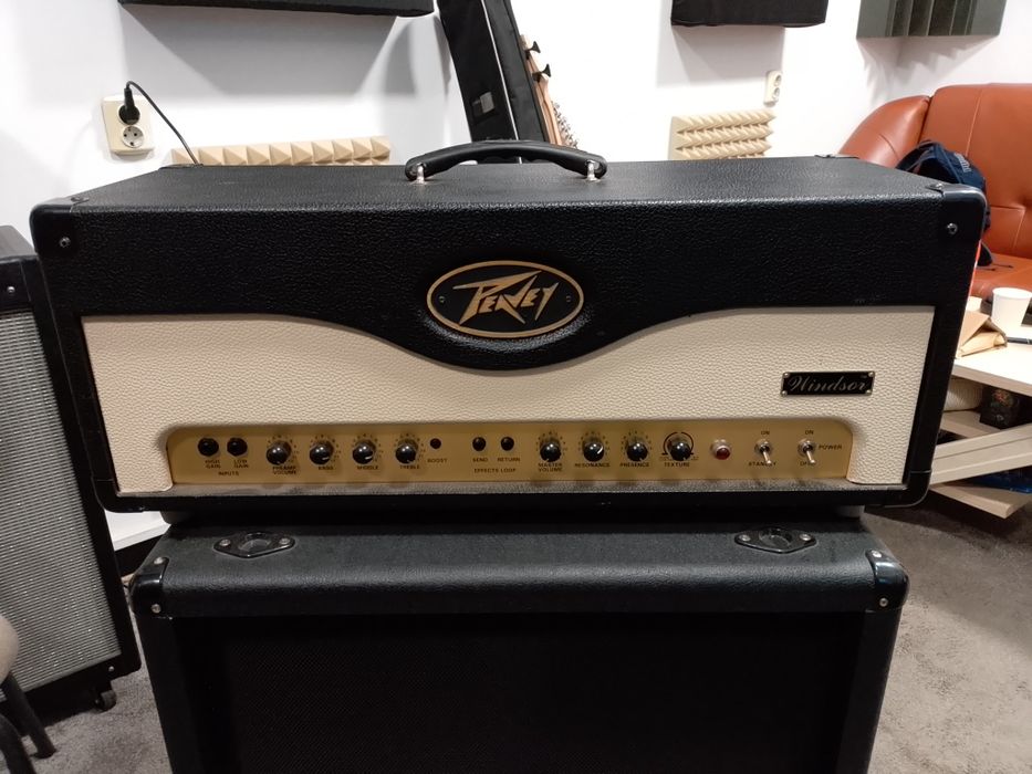 Amplificator head chitara Peavey Windsor cu lămpi KT77