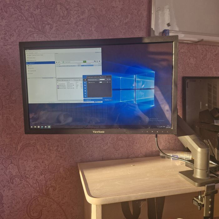 Монитор Full HD + новый кронштейн