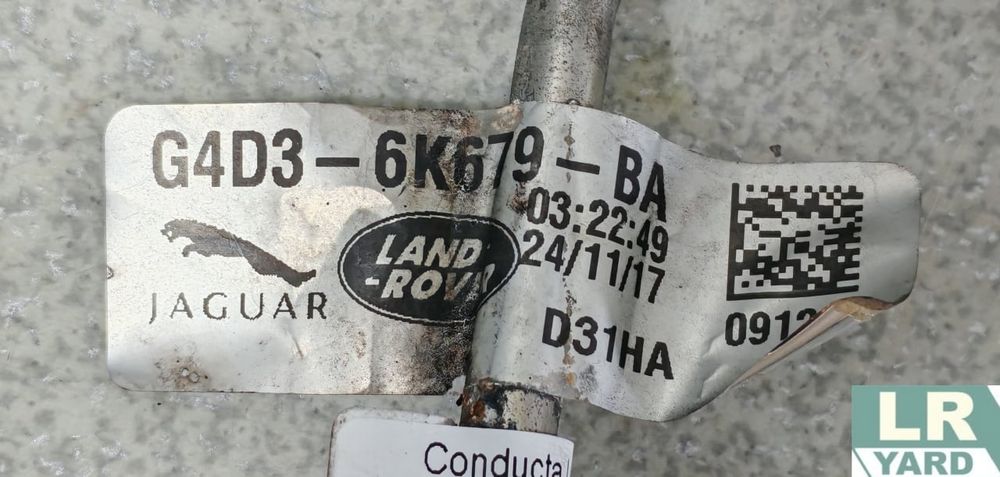 Conducta ulei turbina 2.0 Ingenium DTA Land Rover si Jaguar JDE39581