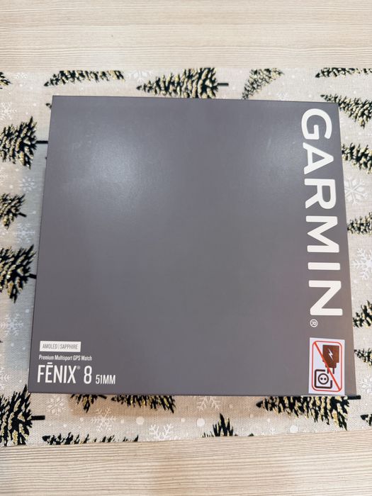 Garmin Fenix 8, 51 mm, Sapphire, Amoled