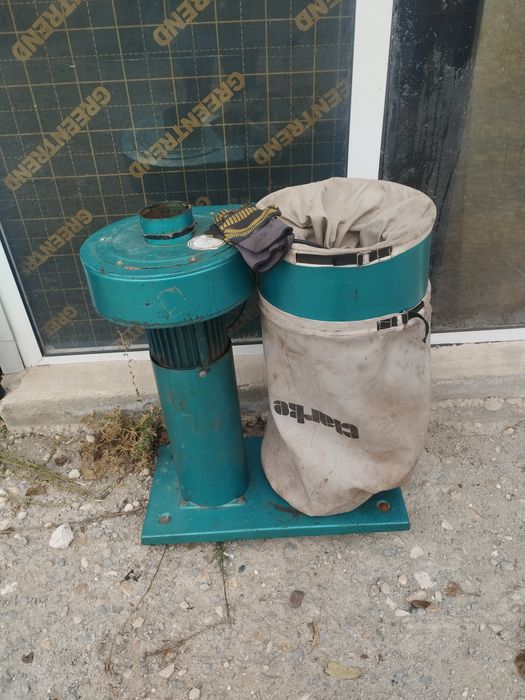 Машина Аспирация прахоуловител стърготини дървообработване дърводелски