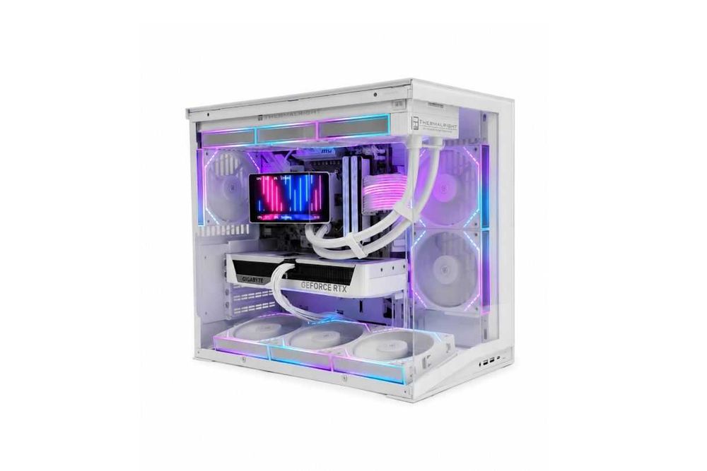 Геймърски Компютър! RTX 5070 / Ryzen 7 7800X3D / 32 GB RAM  - НОВ